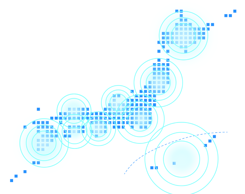 ユーザーが日本全国にいらっしゃることを示す図